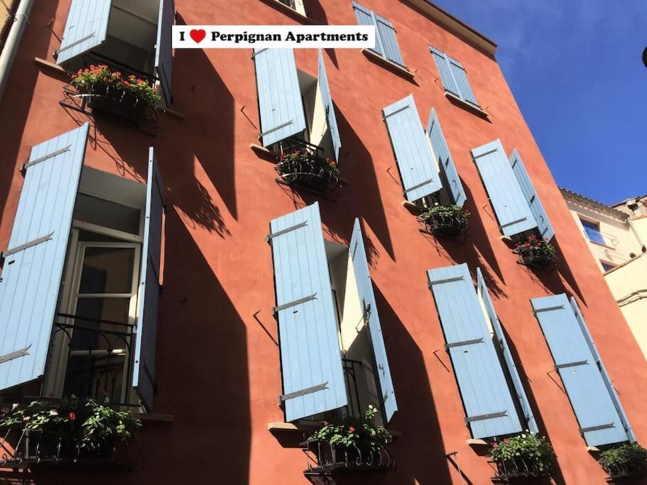 I Love Perpignan Duplex Terrasse Extérieur photo